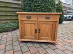 Antiek Geloogd Grenen Kastje - H75xB95xD54, Ophalen of Verzenden