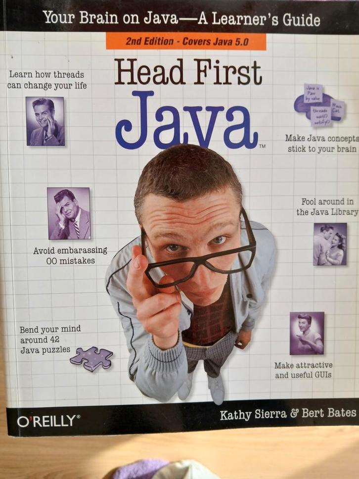 Head First Java - 2nd Edition (O'Reilly), Boeken, Informatica en Computer, Gelezen, Programmeertaal of Theorie, Ophalen of Verzenden