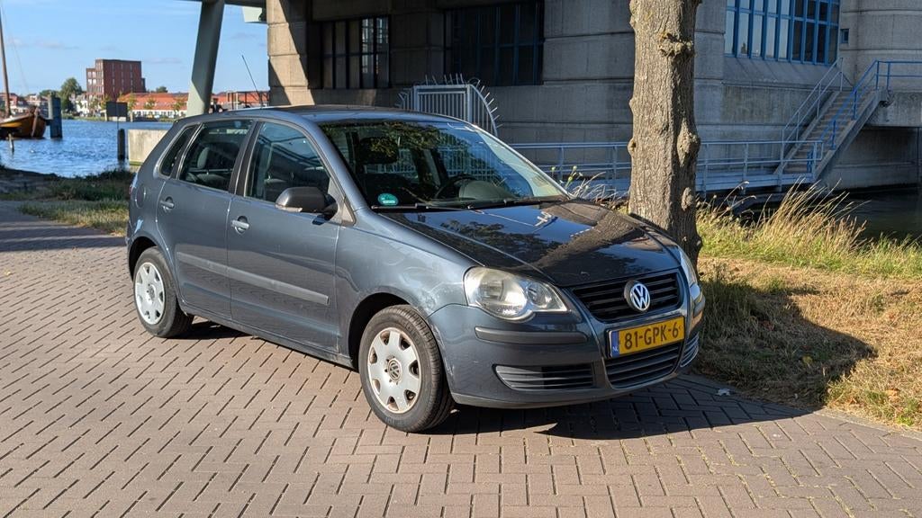 Volkswagen Polo 1.2 44KW 2008 Blauw, Voorwielaandrijving, Stof, 40 €/maand, 989 kg