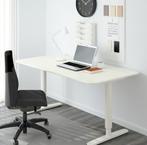 Ikea bekant zit-sta bureau elektrisch 160x80cm nieuw in doos, Ophalen, Zit-sta bureau, Scandinavisch, Hout