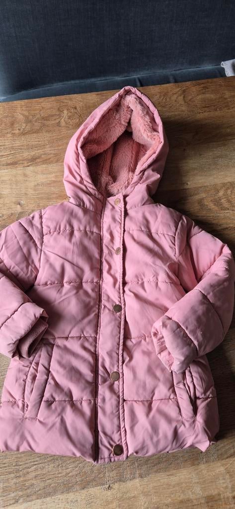 Zeeman meisjes winterjas, maat 110/116, Ophalen of Verzenden, Zo goed als nieuw, Maat 110