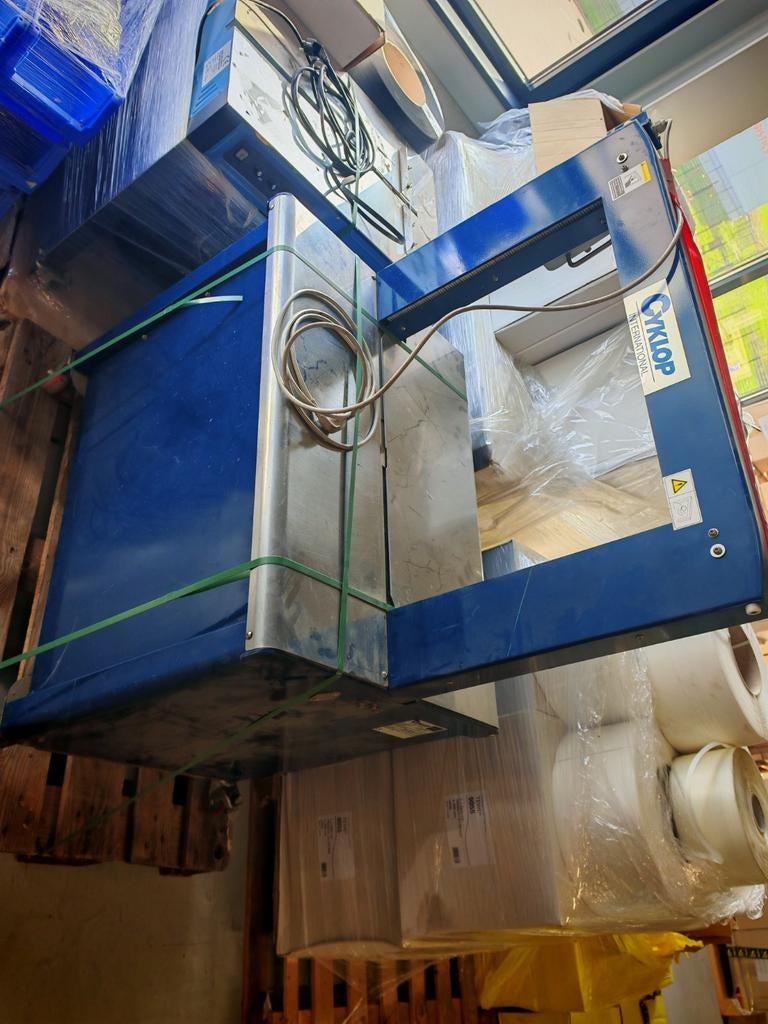 Cyklop CI75 omsnoeringsmachine, pp band beschikbaar., Doe-het-zelf en Verbouw, Ophalen