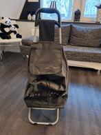 Handige zwarte trolley. Prijs 15.-, Ophalen, Zo goed als nieuw