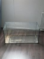 Glazen hamsterhok of aquarium, Dieren en Toebehoren, Gebruikt, Muis, Hok, 75 tot 110 cm