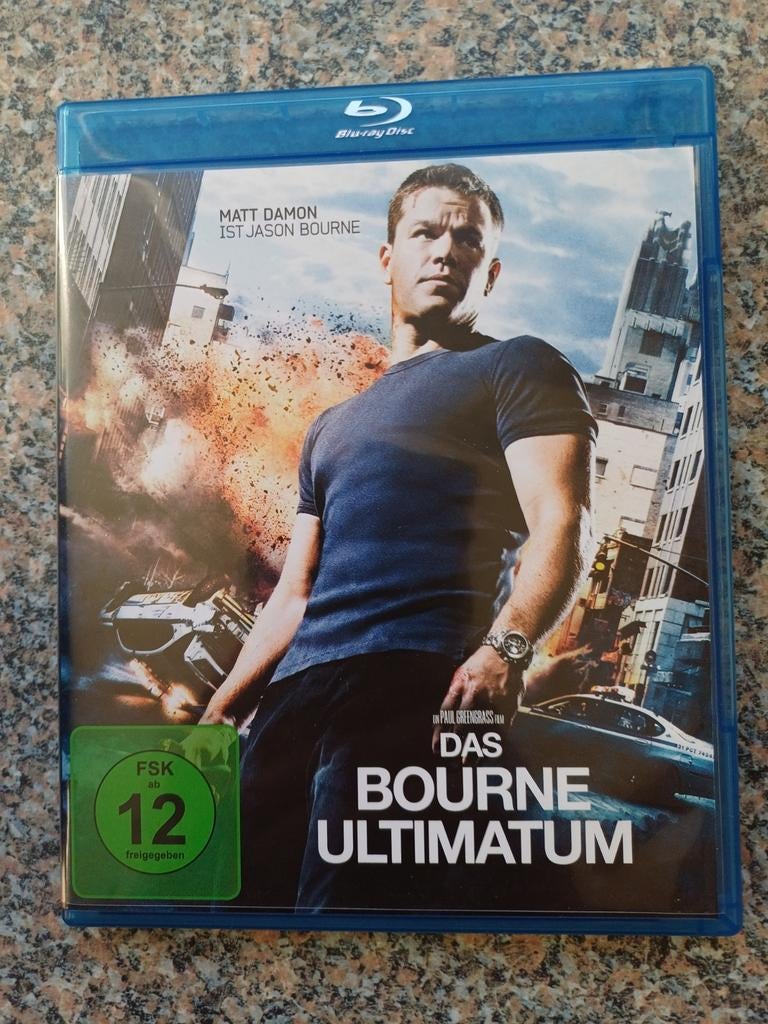 Das Bourne Ultimatum Blu-ray, Cd's en Dvd's, Blu-ray, Zo goed als nieuw, Actie, Ophalen of Verzenden