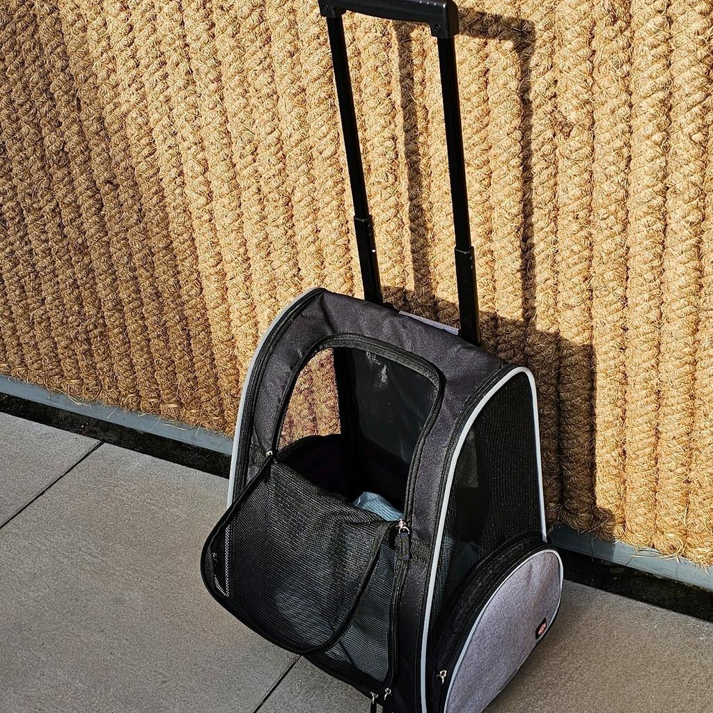 Trolley voor hondjes, Ophalen