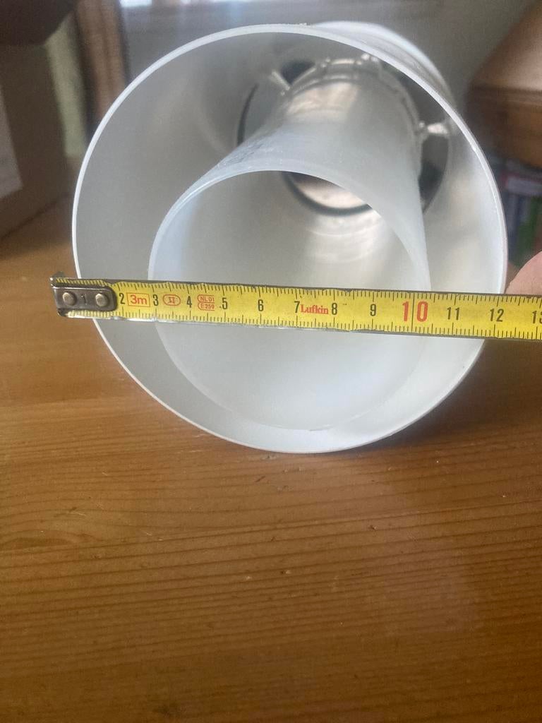 Ubbink ubifit verlengbuis cv ketel afvoerbuis 80/125  250 mm, Doe-het-zelf en Verbouw, Buizen en Afvoer, Pvc, Nieuw, Ophalen of Verzenden