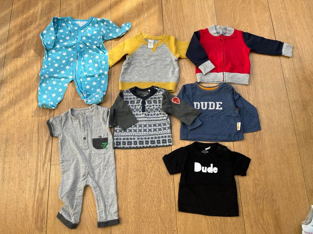 Kledingpakket jongens maat 56 HEMA Prenatal, Ophalen of Verzenden, Gebruikt, Jongetje, Setje
