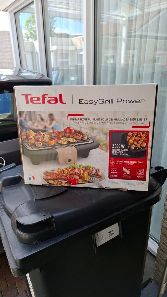 Tefal elektrische barbecue nieuw in doos, Tuin en Terras, Ophalen, Nieuw, Tefal