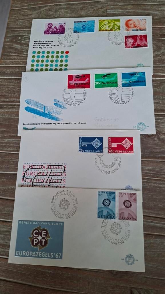 Fdc oudjes, Ophalen of Verzenden, Nederland