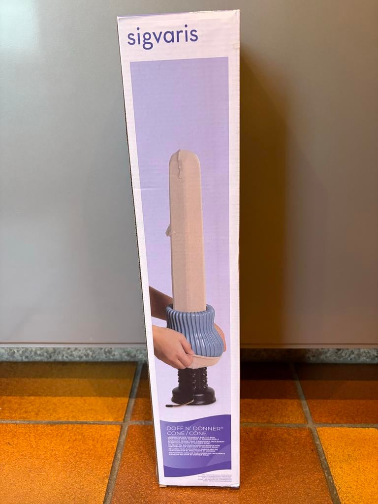 Doff n’ donner om steunkousen gemakkelijk aan te trekken, Diversen, Ophalen, Zo goed als nieuw