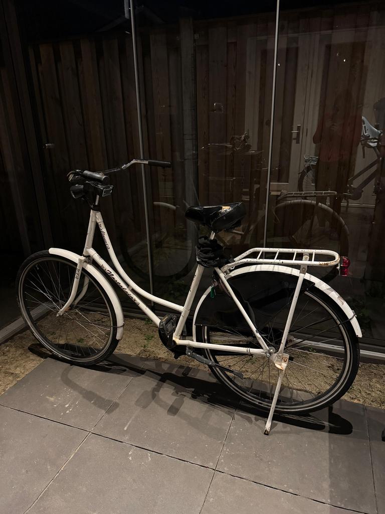 studenten/stationsfiets, Fietsen en Brommers, 56 cm of meer, Ophalen of Verzenden, Gebruikt, Handrem