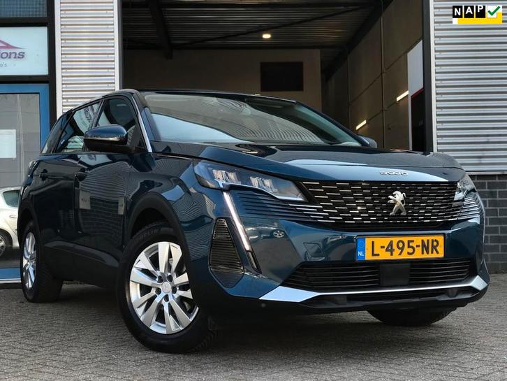 Peugeot 5008 1.2 PureTech Blue Lease Active|Trekhaak|LM|Navi, Auto's, Peugeot, Bedrijf, Te koop, ABS, Adaptive Cruise Control