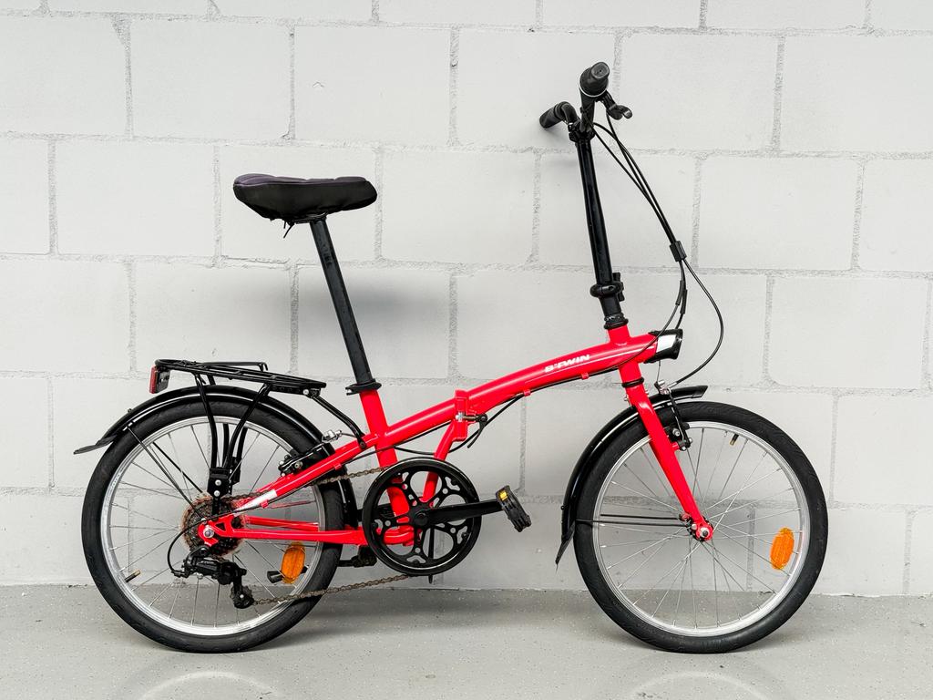 Decathlon Btwin Bike - Vouwfiets - 6 versnellingen - 20 inch, Fietsen en Brommers, 20 inch of meer, Versnellingen, Zo goed als nieuw