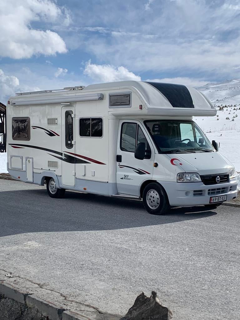 Camper Fiat Ducato, Particulier, Half-integraal