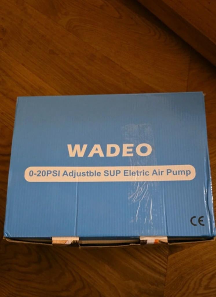 WADEO 0-20PSI Verstelbare SUP Elektrische Luchtpomp, Watersport en Boten, Ophalen of Verzenden, Nieuw, SUP-accessoire