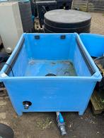 Quarantaine bak 605 ltr met bodemdrain, Ophalen, Gebruikt