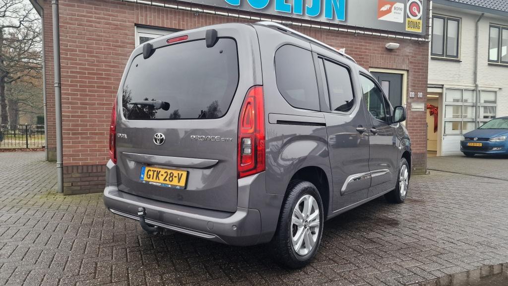 Toyota PROACE CITY Verso 1.2 Turbo Dynamic 5 Pers, Climate c, Auto's, Toyota, Keurmerk '100% Onderhouden', Stof, Gebruikt, 1199 cc