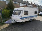 Hobby Excellent Easy 450 UF caravan met mover en voortent, Caravans en Kamperen, Rondzit, Hobby, Dwarsbed, Particulier