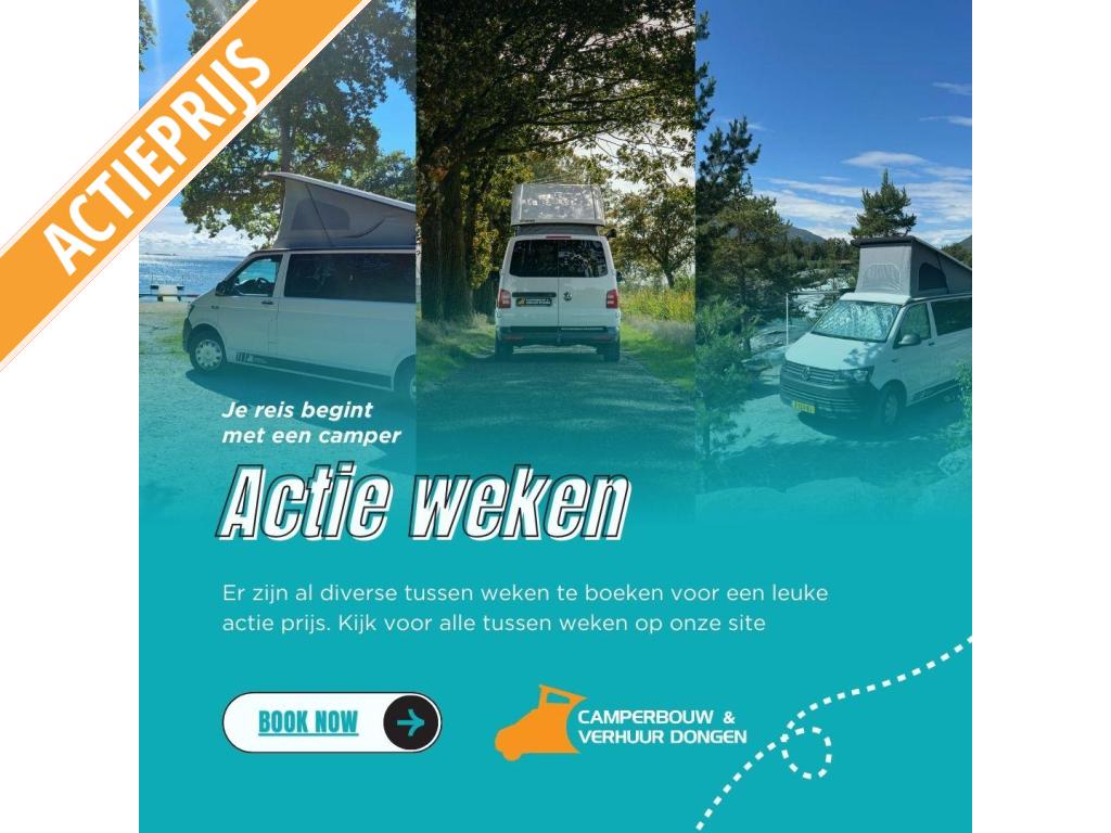 Camper huren | ACTIE weken | buscampers | Volkswagen, Caravans en Kamperen, Verhuur