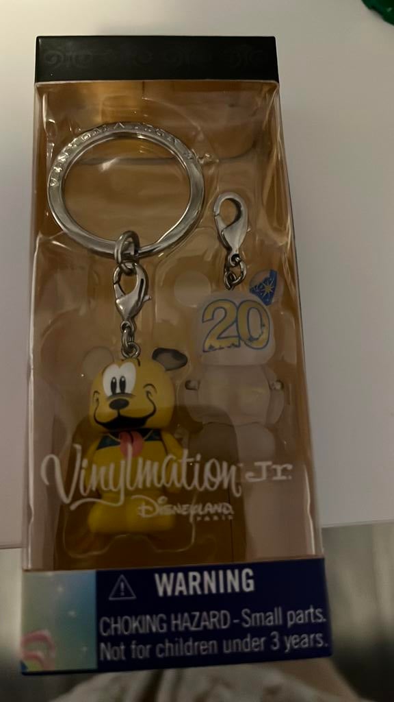 Disney vinaylmation sleutelhanger pluto, Ophalen of Verzenden, Nieuw