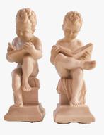 Twee Putti/Cherubijnen beelden., Antiek en Kunst, Ophalen of Verzenden