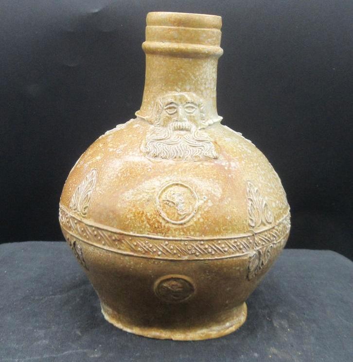 Baardmankruik baardmankruik Frechen um 1600, Antiek en Kunst, Antiek | Keramiek en Aardewerk, Ophalen of Verzenden