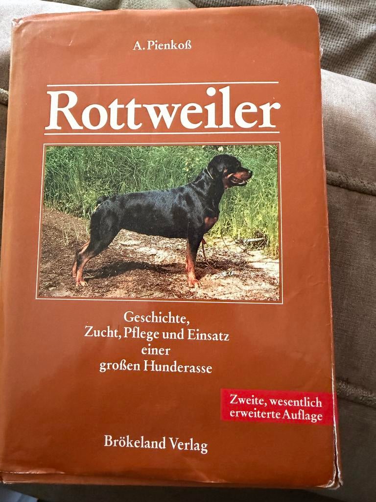 Rottweiler: Geschiedenis, Zucht, Pflege und Einsatz, Boeken, Ophalen of Verzenden, Gelezen, Honden