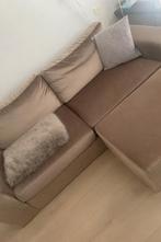 2-zits bank met hocker - Eric Kuster stijl, Huis en Inrichting, Tweepersoons, Ophalen of Verzenden, Zo goed als nieuw, Rechte bank