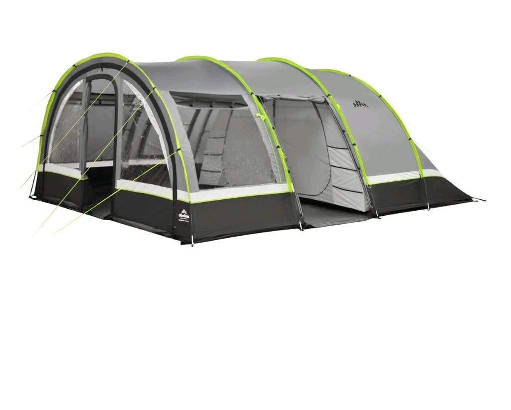 Tunneltent 6 personen NIEUW, Caravans en Kamperen, Ophalen of Verzenden, Zo goed als nieuw, Tot en met 6