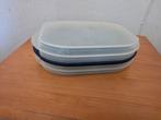 Tupperware Vleeswarendoos - Handige Vershoudbox, Ophalen of Verzenden, Gebruikt, Wit, Bak of Kom