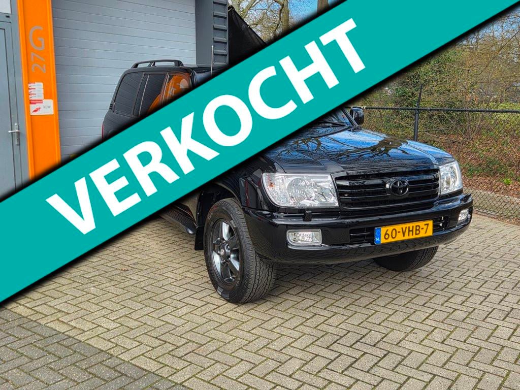 Toyota LandCruiser 100 4.2 VX Standard Roof Window Van, Auto's, Bestelauto's, Bedrijf, Te koop, 4x4, ABS, Airbags, Airconditioning