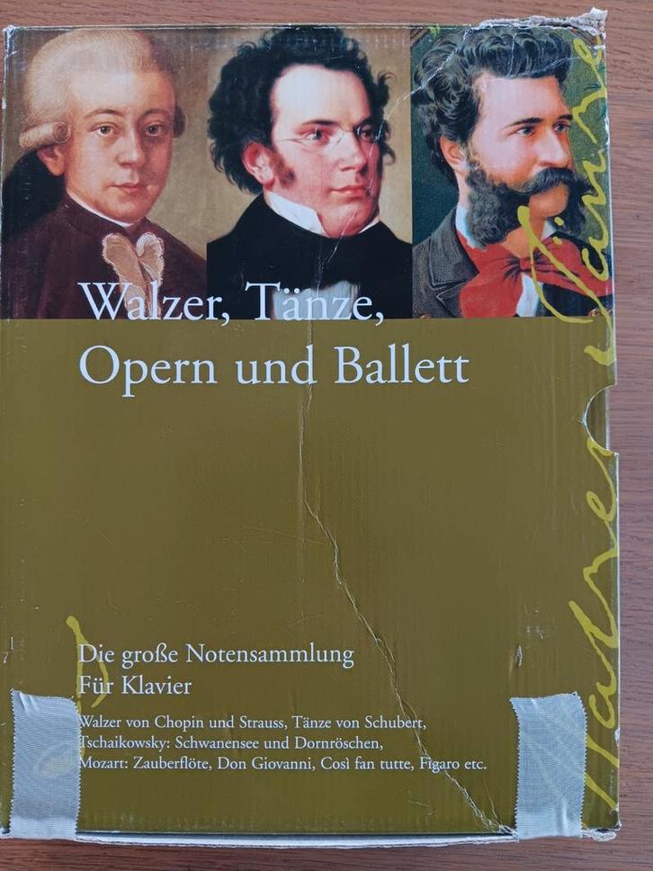 Piano Bladmuziek: Walzer, Tänze, Opern und Ballet, Muziek en Instrumenten, Bladmuziek, Gebruikt, Artiest of Componist, Populair