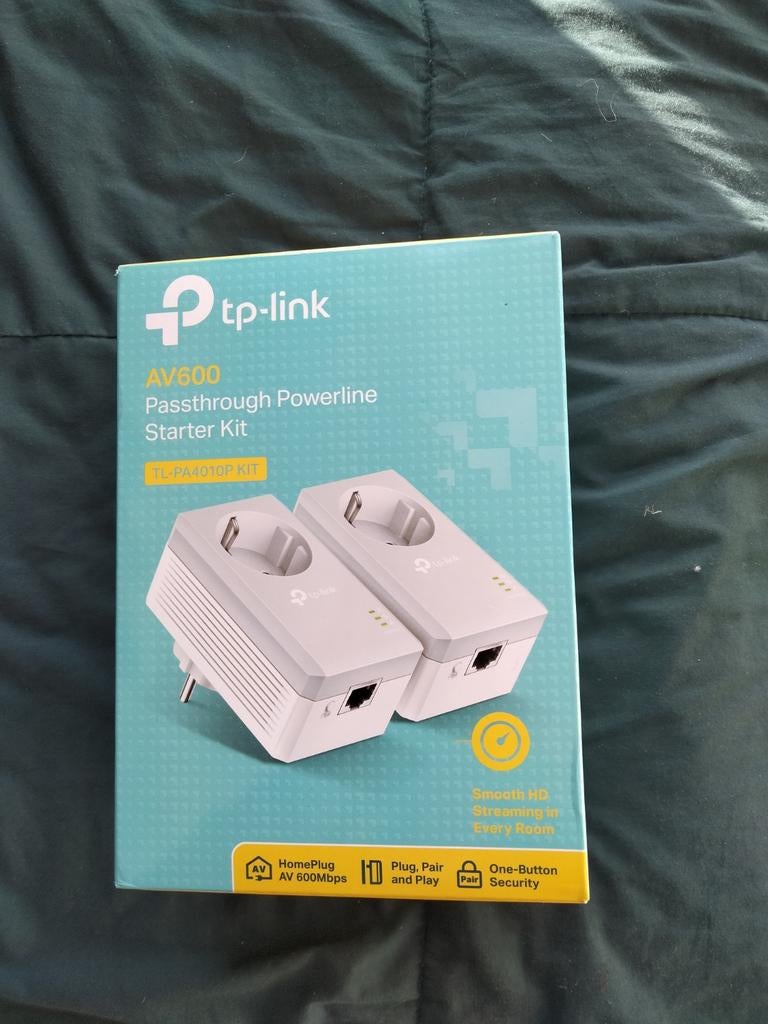 TP-Link AV600 Powerline Starter Kit, Ophalen of Verzenden
