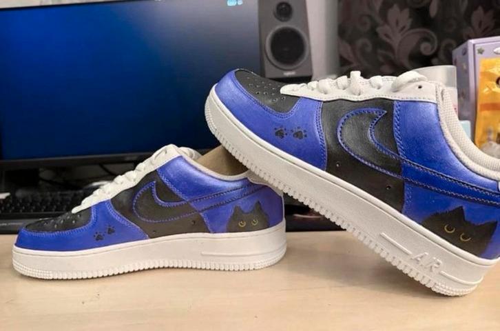 Nike air force, Kleding | Dames, Schoenen, Zo goed als nieuw, Overige typen, Zwart, Ophalen of Verzenden