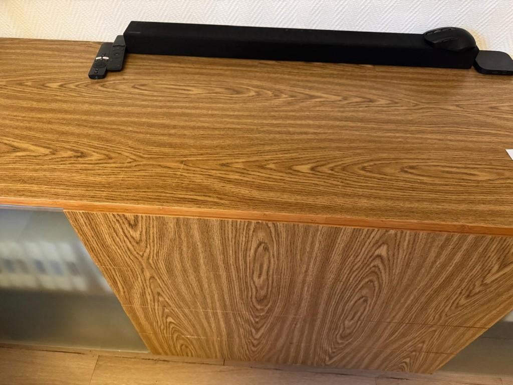 Mooie grote houten TV kast, Huis en Inrichting, Ophalen, Zo goed als nieuw, 200 cm of meer, Minder dan 100 cm
