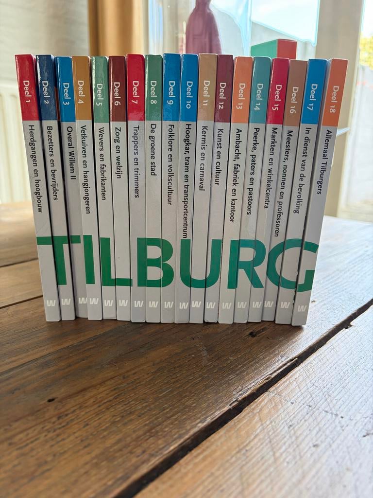 Tilburg encyclopedie, 16 delen, Ophalen of Verzenden, Zo goed als nieuw, Overige onderwerpen, Complete serie