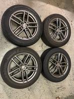 Denzet lichtmetalen velgen (Audi A6 C8) met Michelin banden, Ophalen, 18 inch, Gebruikt, Banden en Velgen