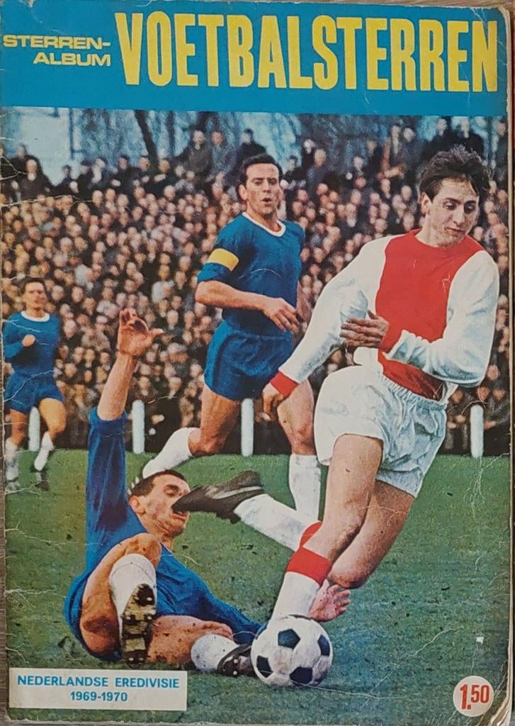 Album met voetbal plaatjes eredivisie 1969/1970, Ophalen, Gebruikt, Overige binnenlandse clubs, Poster, Plaatje of Sticker