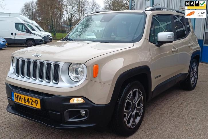 Jeep Renegade 1.4 MultiAir Limited, Auto's, Jeep, Bedrijf, Te koop, Renegade, ABS, Airbags, Airconditioning, Bluetooth, Centrale vergrendeling