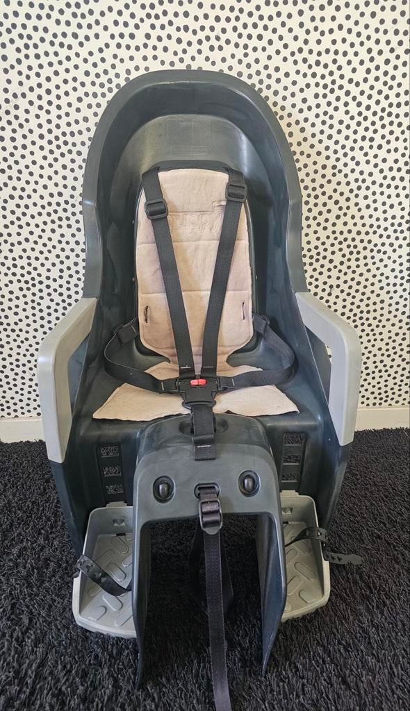 Polisport Guppy Achterzitje - Gebruikt, Achterzitje, Ophalen of Verzenden, 9 t/m 36 kg, Polisport