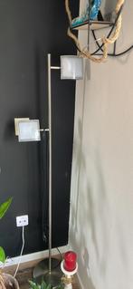 Staande lamp, Huis en Inrichting, Ophalen, Zo goed als nieuw, Glas, 150 tot 200 cm