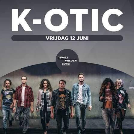 Kaartje K-otic 12 juni Tivoli Vredenburg, Eén persoon, Juni