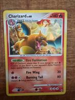 Pokémon kaart Charizard lv.60, Ophalen of Verzenden, Gebruikt, Losse kaart, Foil