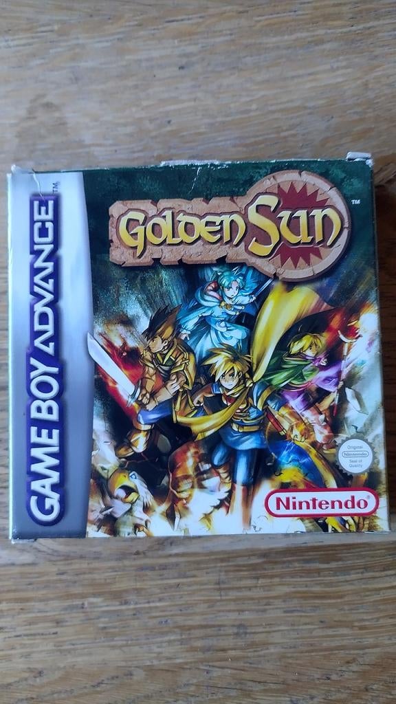 Golden Sun GBA CIB, Avontuur en Actie, 1 speler, Ophalen of Verzenden, Zo goed als nieuw