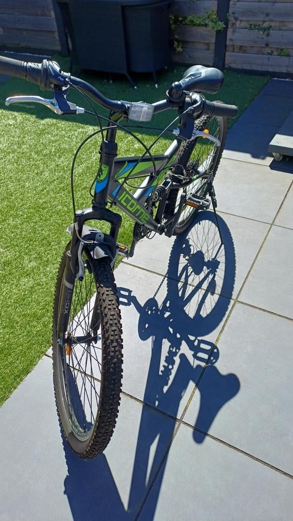 Licorne mountainbike zwart 26 inch, Ophalen, 24 inch of meer, V-brakes, Aluminium