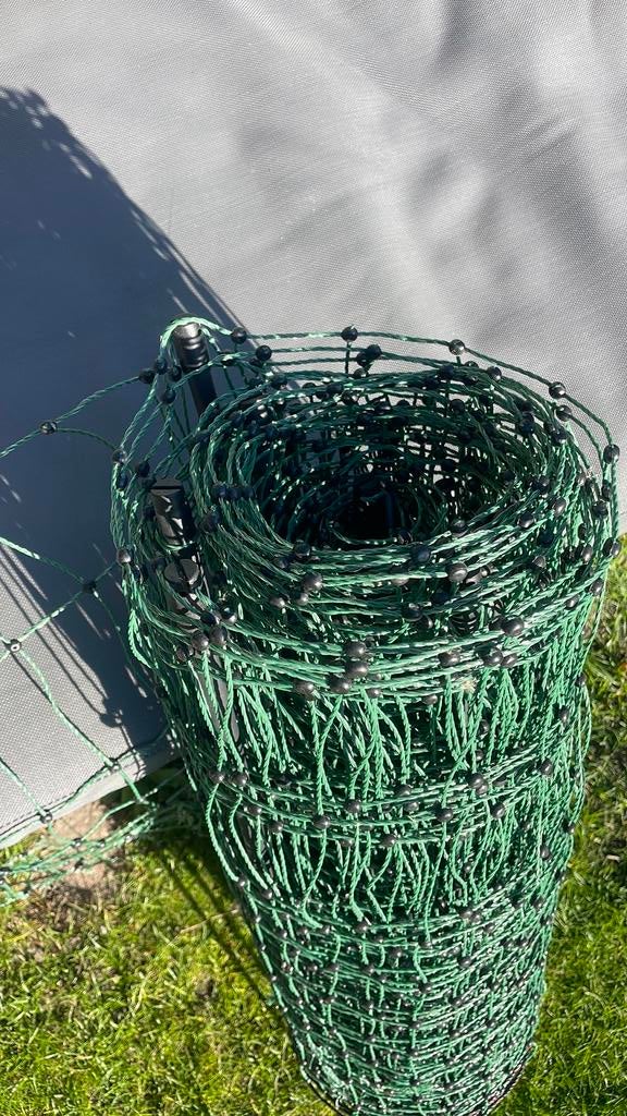 Konijnennet of hondennet - kan op stroom, 110 cm of meer, Overige typen, Zo goed als nieuw, Ophalen