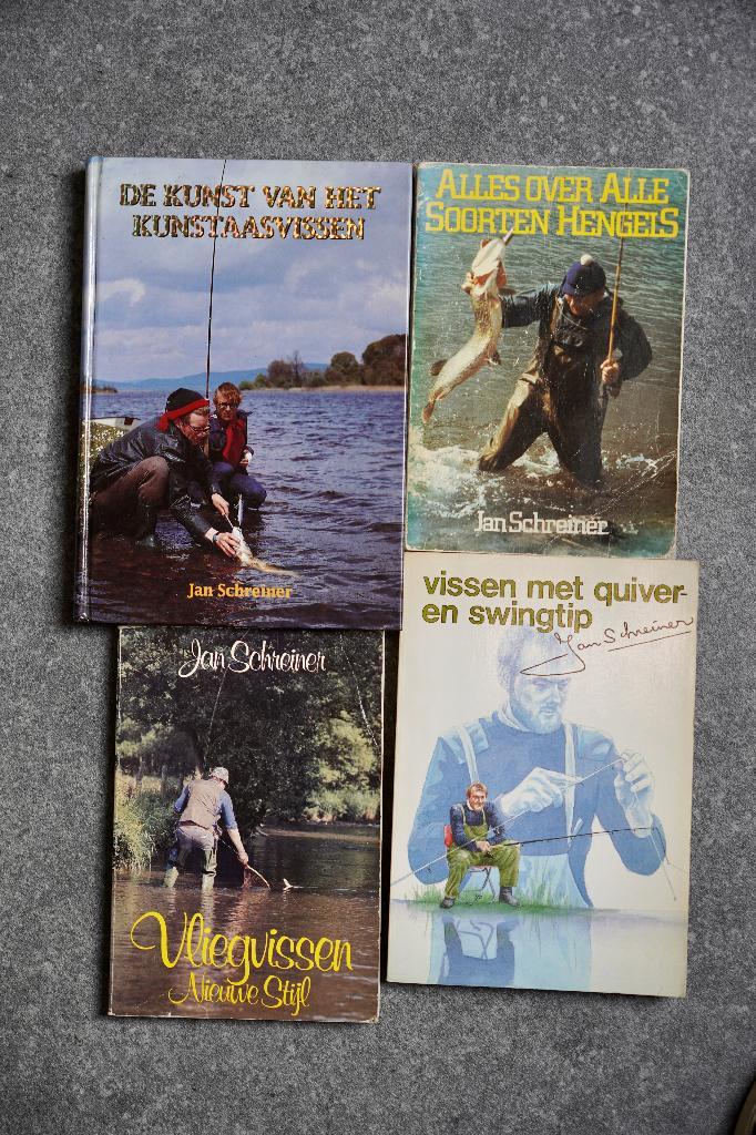 4 Jan Schreiner (Fair Play) titels, Watersport en Boten, Hengelsport | Algemeen, Gebruikt, Verzenden