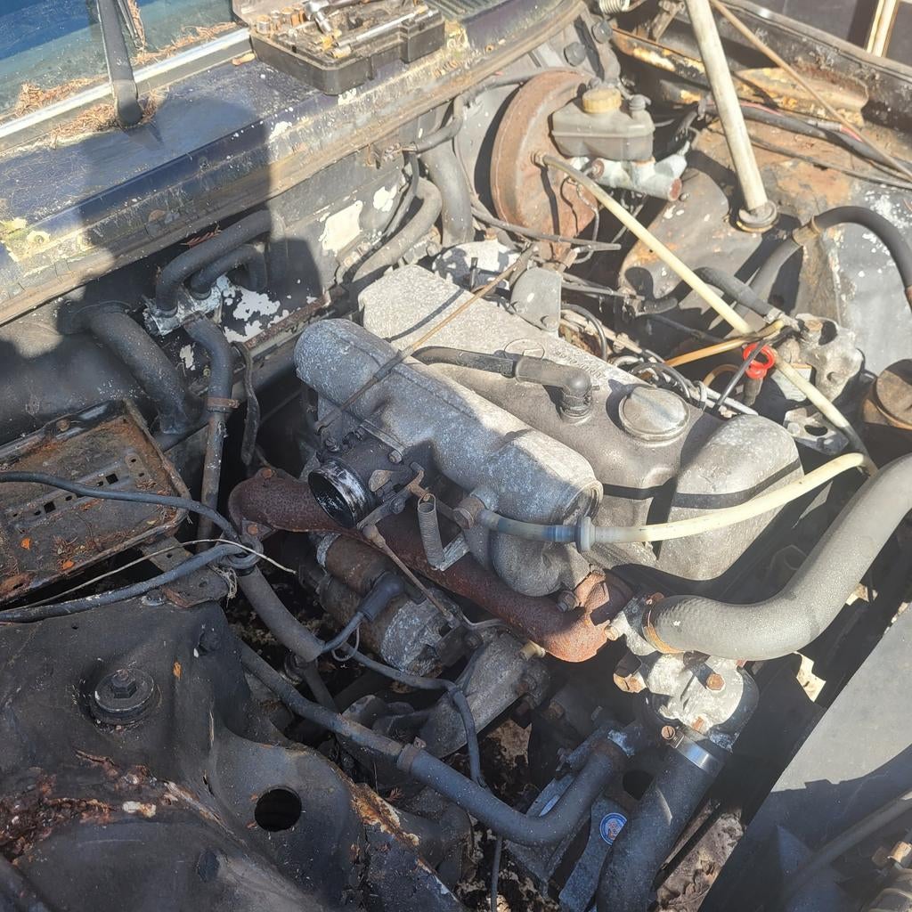 Mercedes benz 220D motor OM615, Ophalen