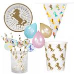 Partij unicorn feestartikelen***********, Verzenden, Nieuw, Versiering, Verjaardag